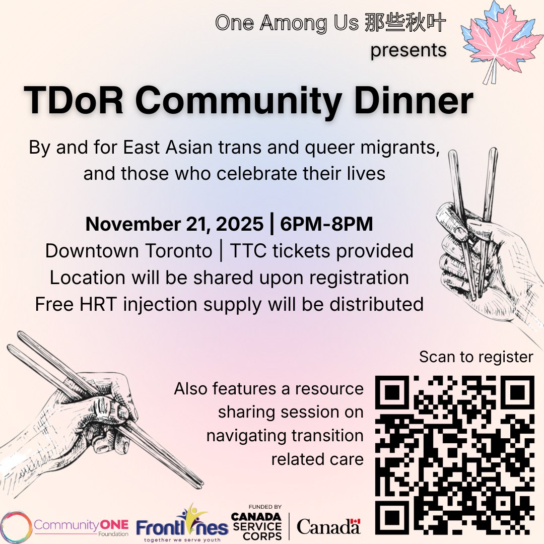 TDoR Community Dinner